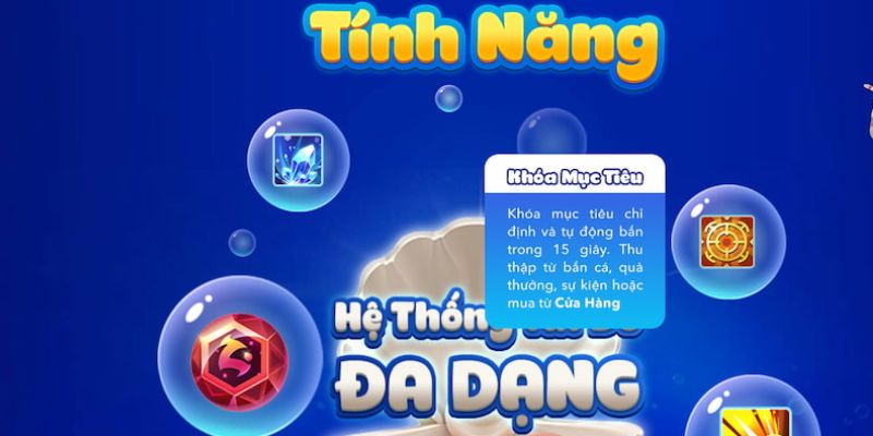 Những tính năng hấp dẫn chỉ game bắn cá Rồng mới có